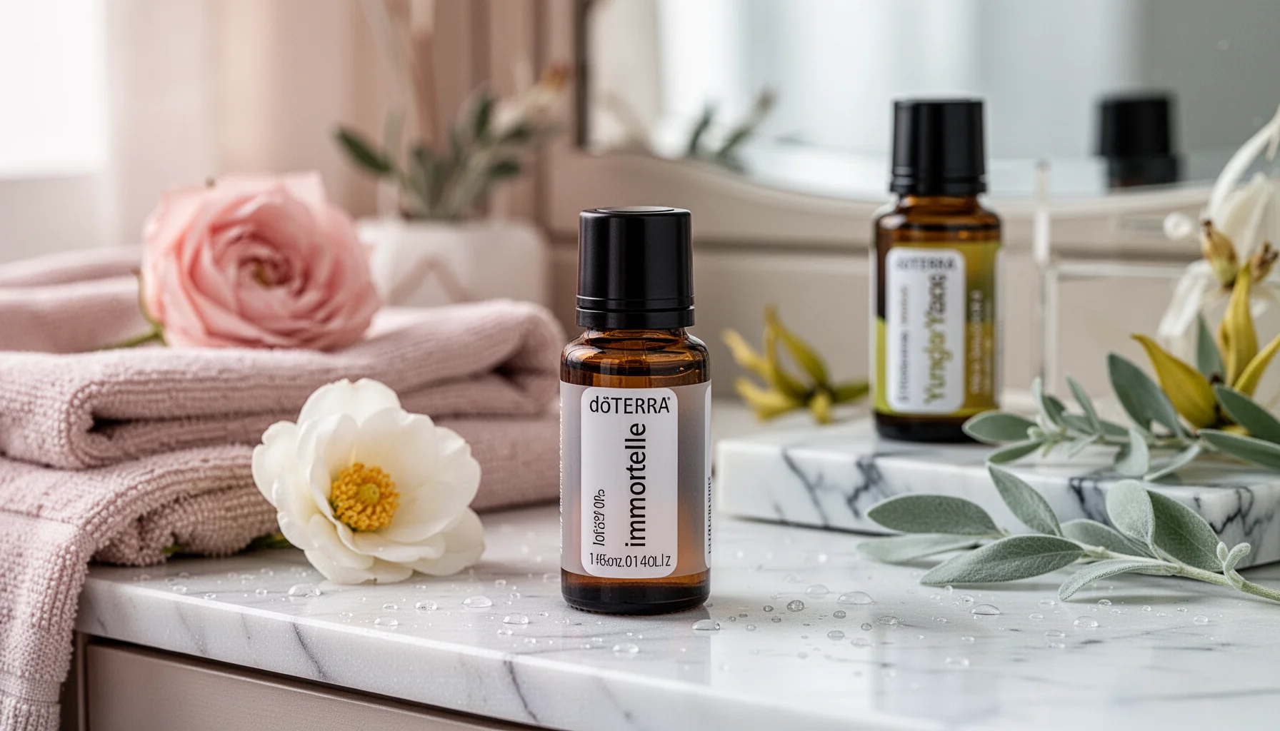 Naturalne olejki do twarzy doTERRA na promienny wygląd