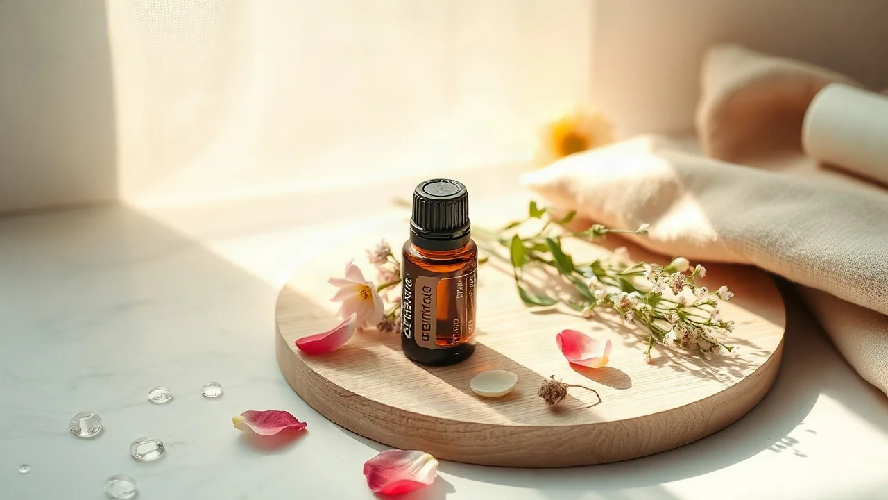 Olio viso all'incenso per una pelle luminosa e sana