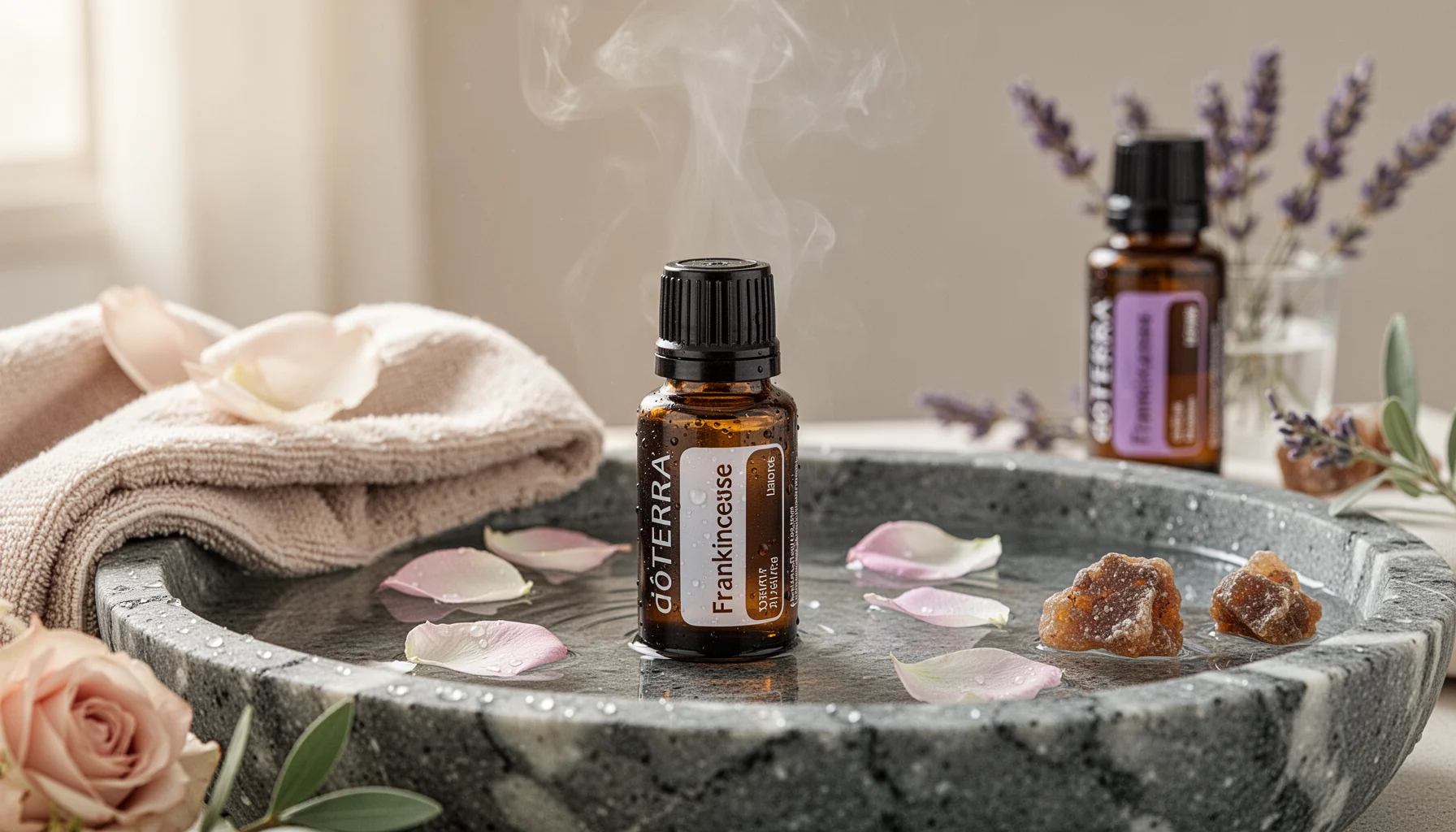 Ritual de Skincare Nocturno con Aceite de Incienso