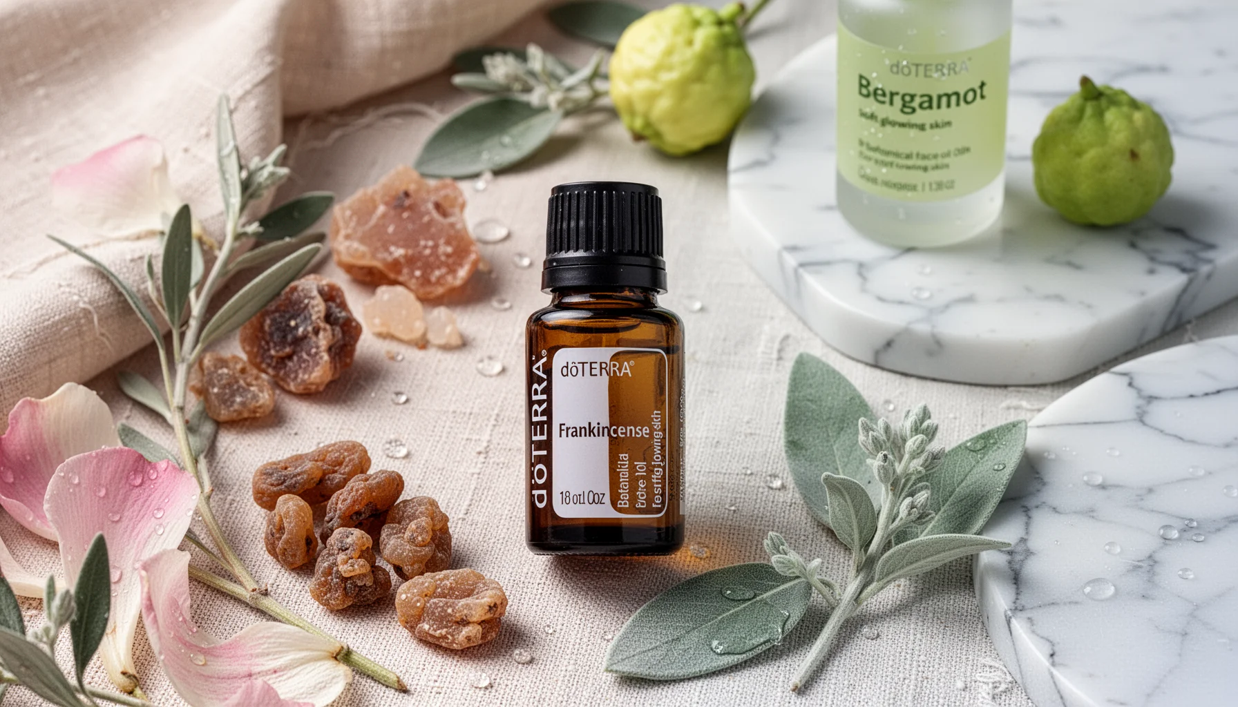 Botanical Face Oil for Soft Glowing Skin