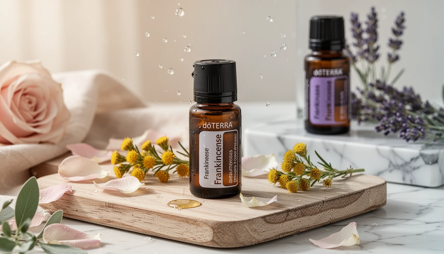 Rutina facial con aceites esenciales para una piel radiante