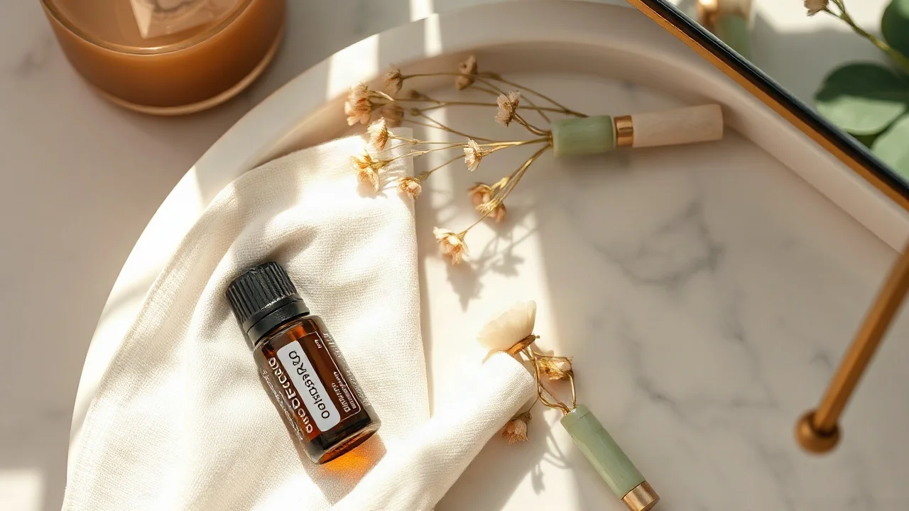 Nawilżenie skóry olejkiem do twarzy doTERRA