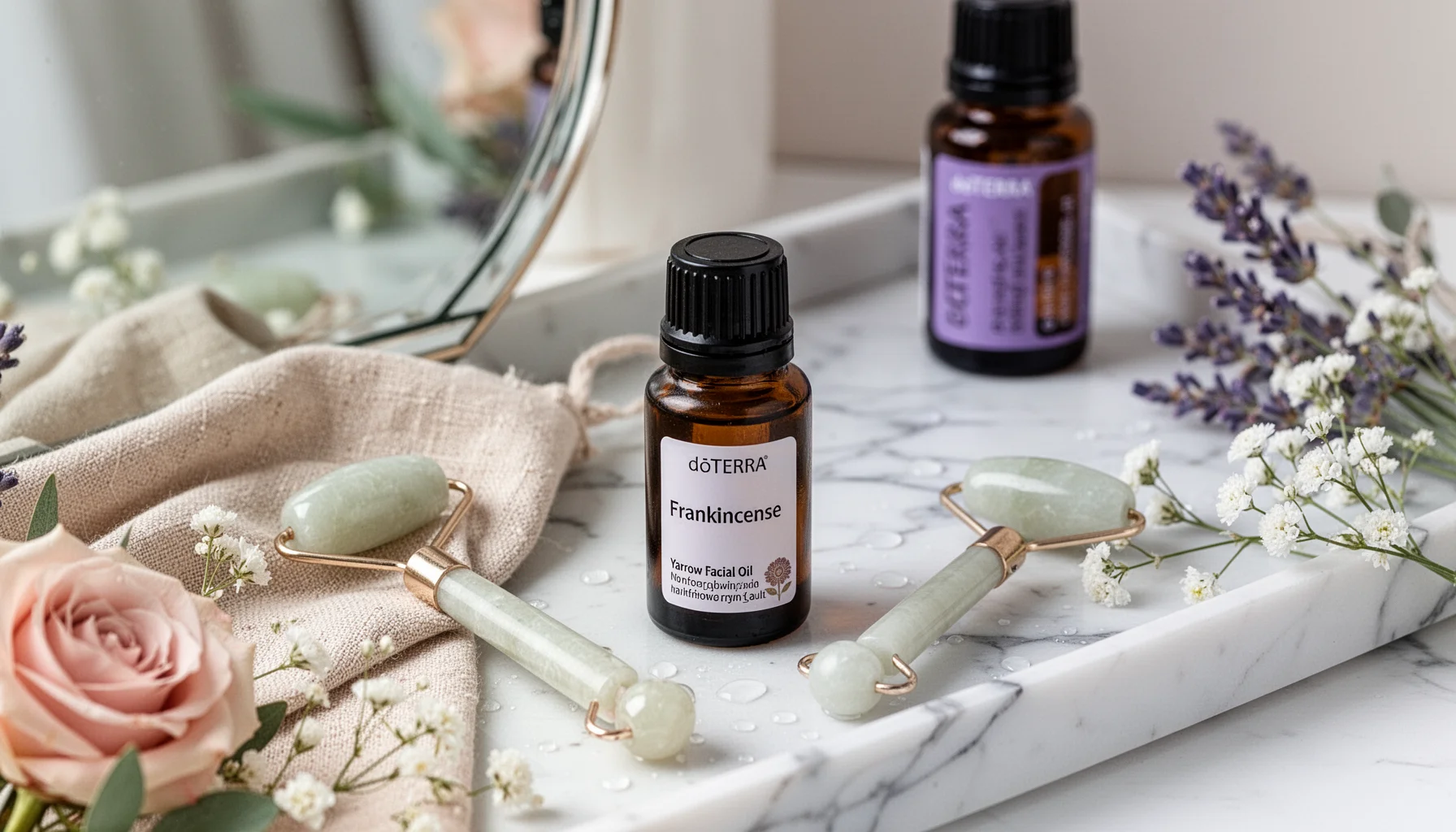 Ulei facial Yarrow Pom pentru strălucire naturală