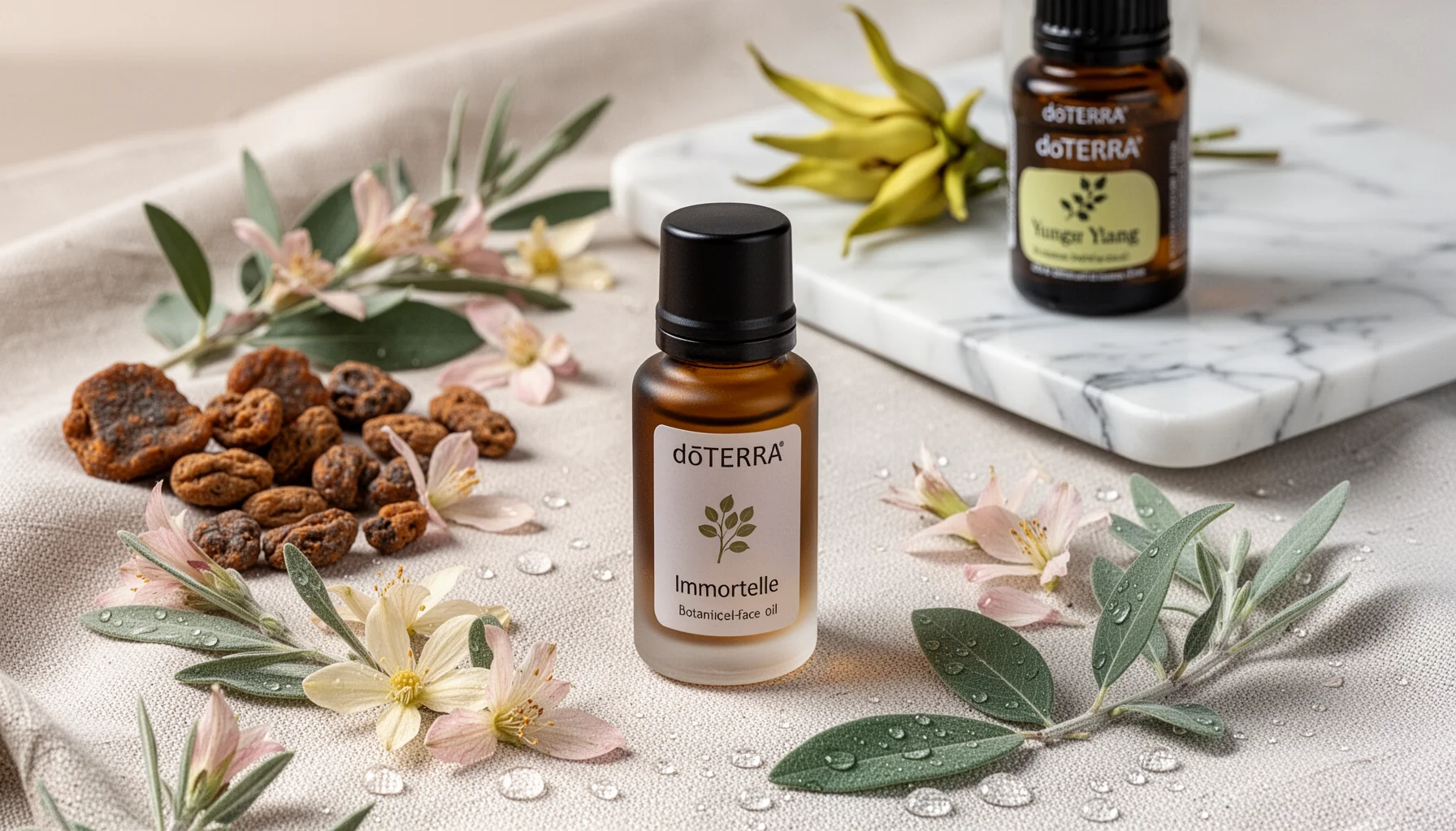 Botaniczny olejek do twarzy doTERRA — nawilżenie