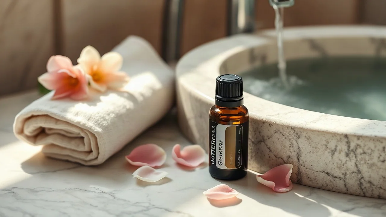 Naturalny rytuał pielęgnacji twarzy z olejkami doTERRA