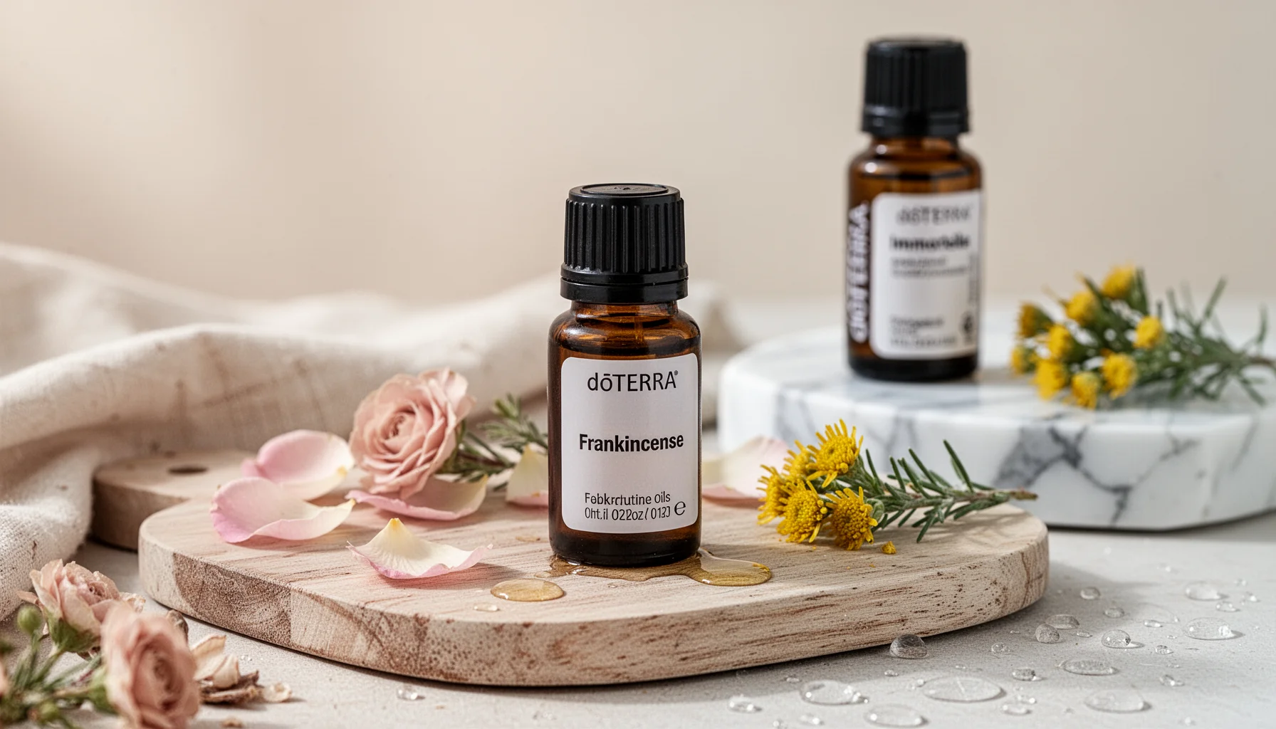 Rutina facial con aceites botánicos para glow