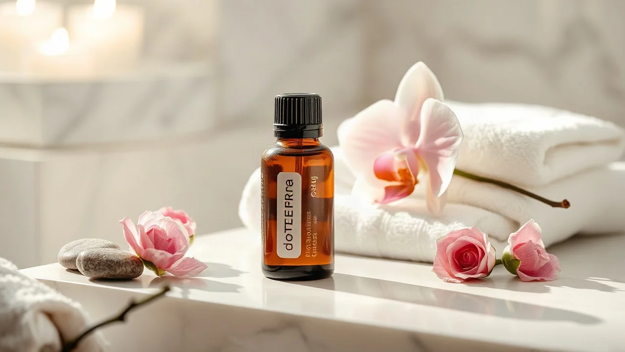 Ritual de belleza facial con aceites doTERRA