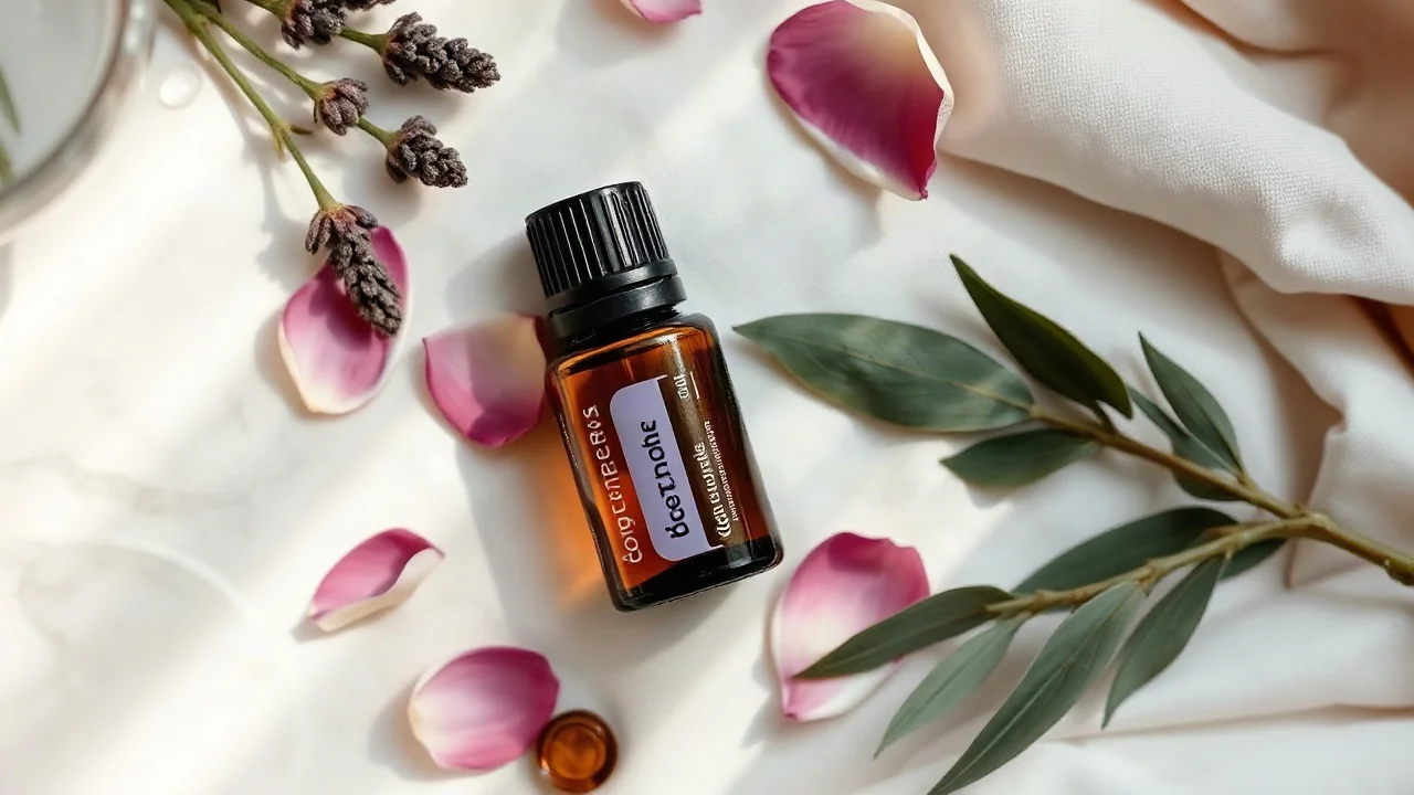 Botanische gezichtsolie aanbrengen voor een glow