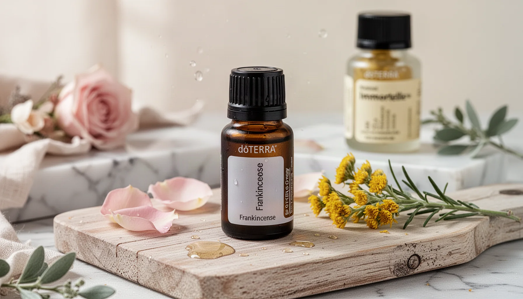 Botanical Face Oil for Radiant Skin Texture