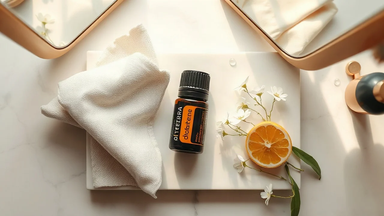 Limpiador y crema doTERRA para un brillo natural