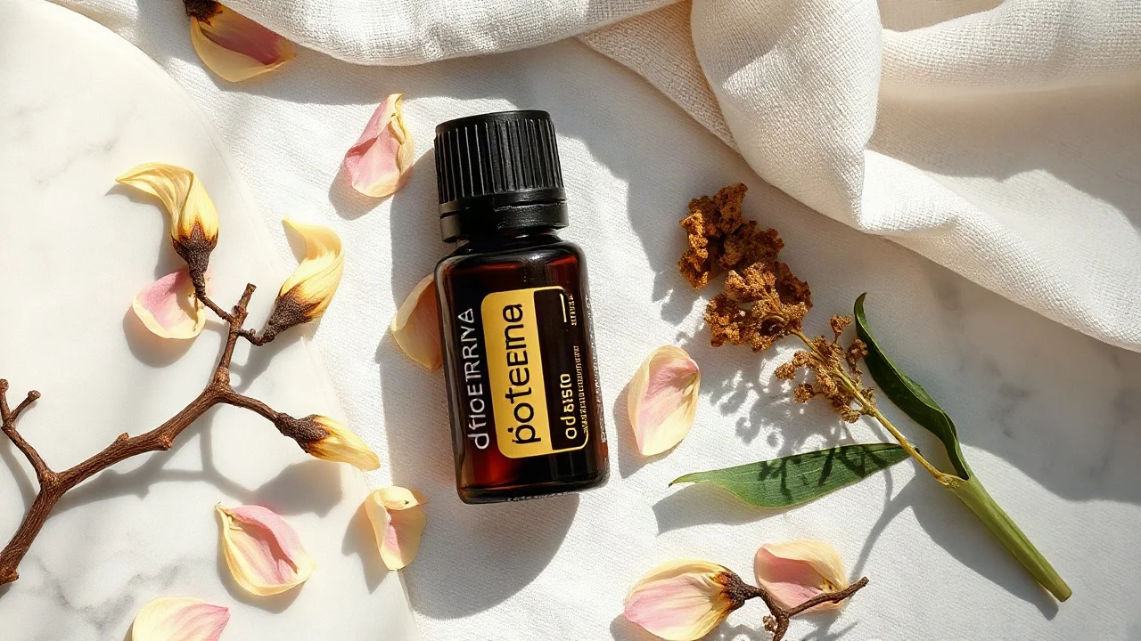Aceites faciales botánicos para piel luminosa