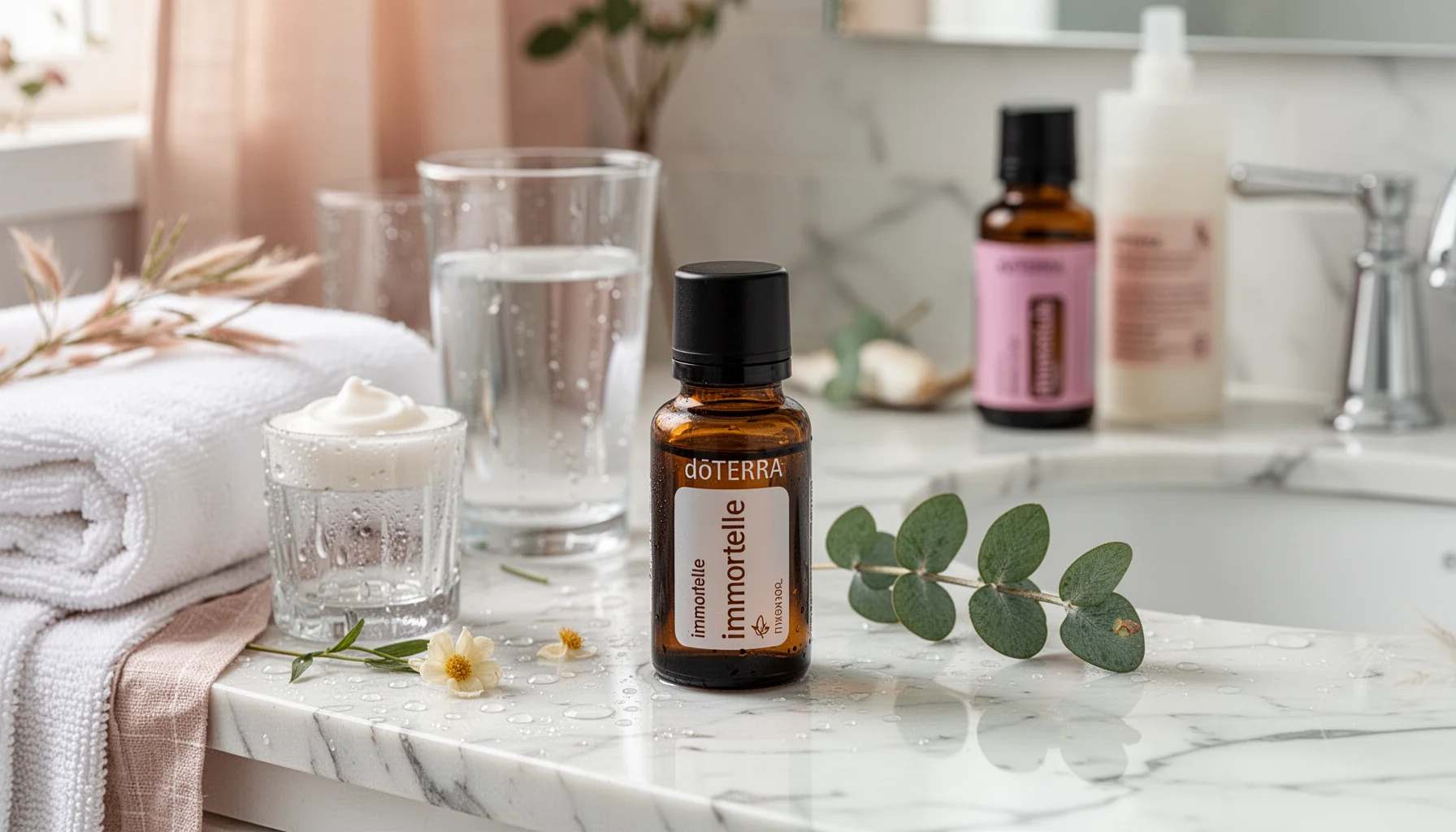 Routine viso idratazione profonda con doTERRA