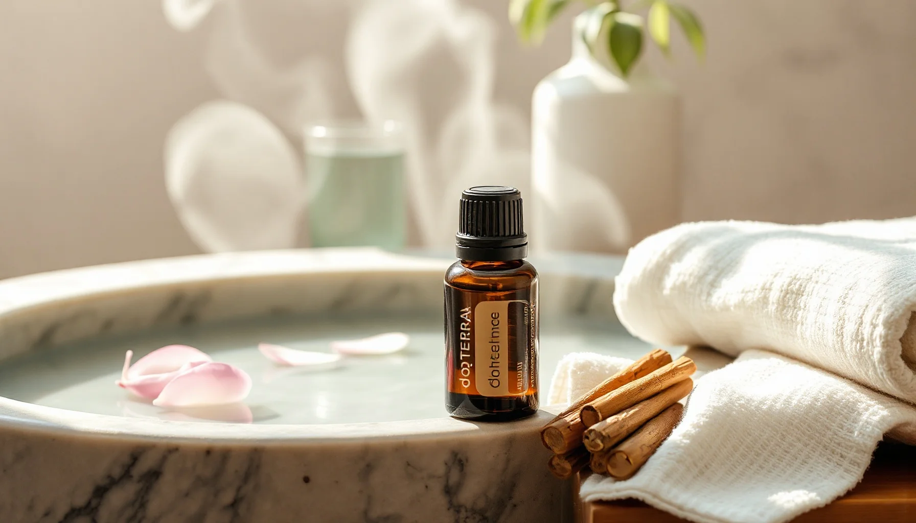 Ritual de Skincare com Óleo de Incenso doTERRA