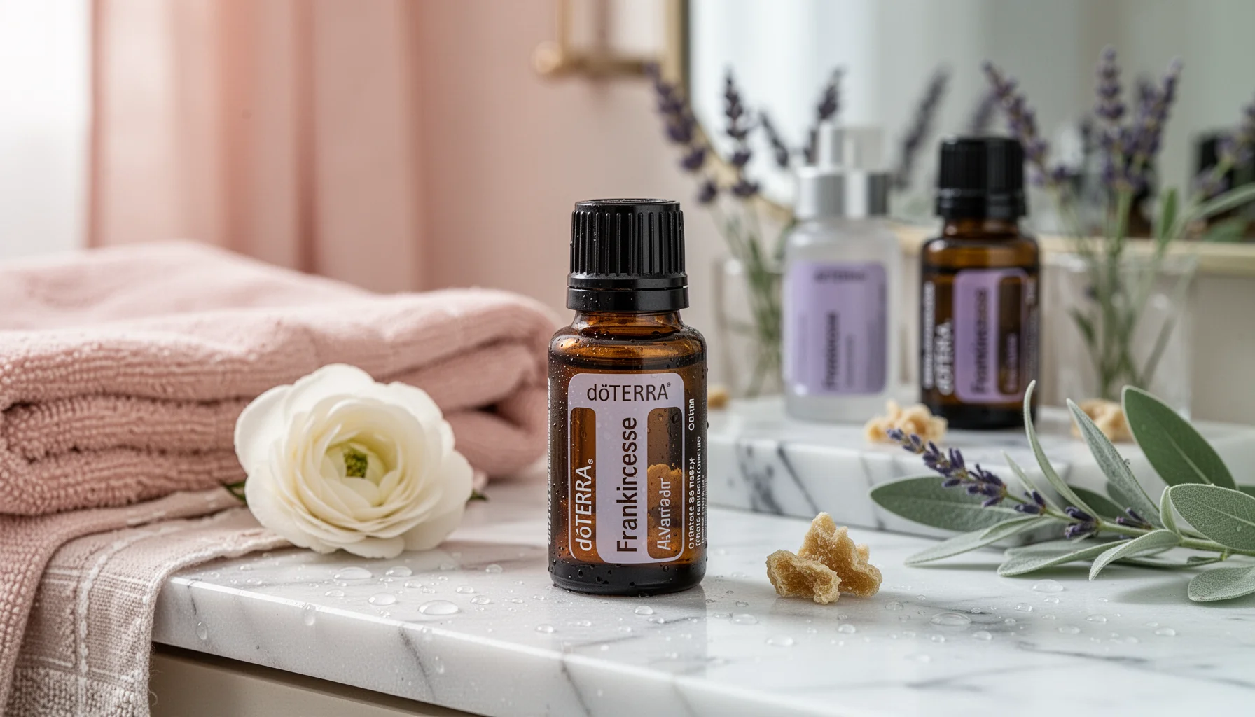 Rutina facial con aceites botánicos doTERRA