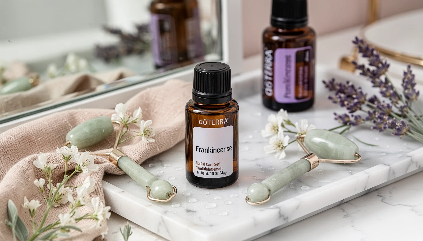 Set îngrijire facială doTERRA pentru piele hidratată