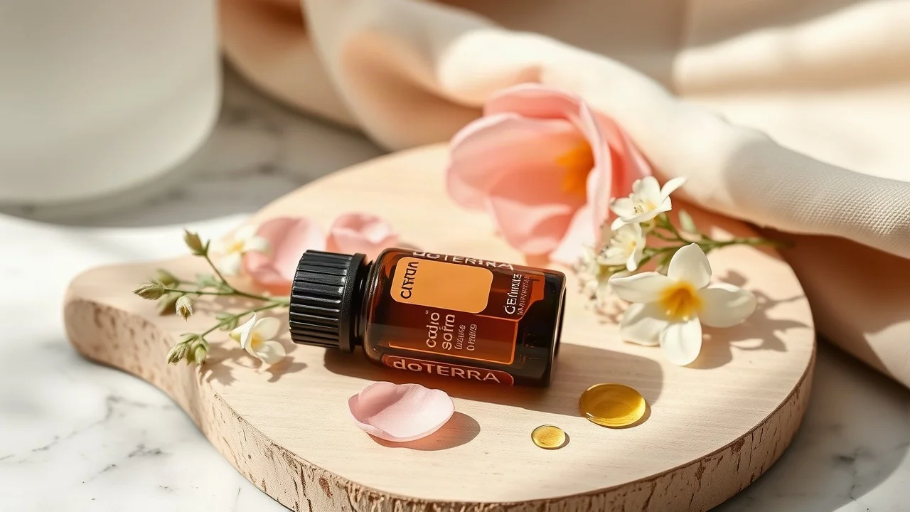 Aceite de lavanda o incienso doTERRA para el rostro