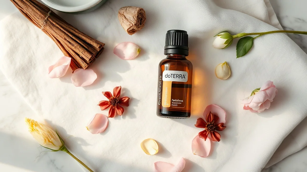 Routine visage doTERRA avec huile d'encens