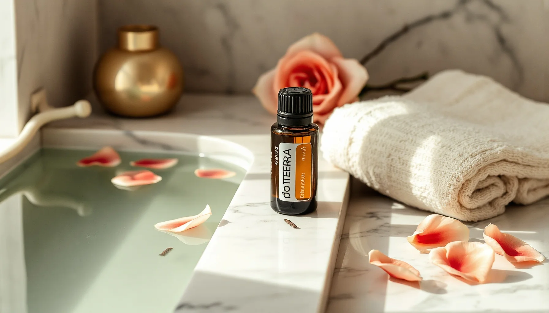 Ritual de Skincare com Óleos doTERRA para Brilho