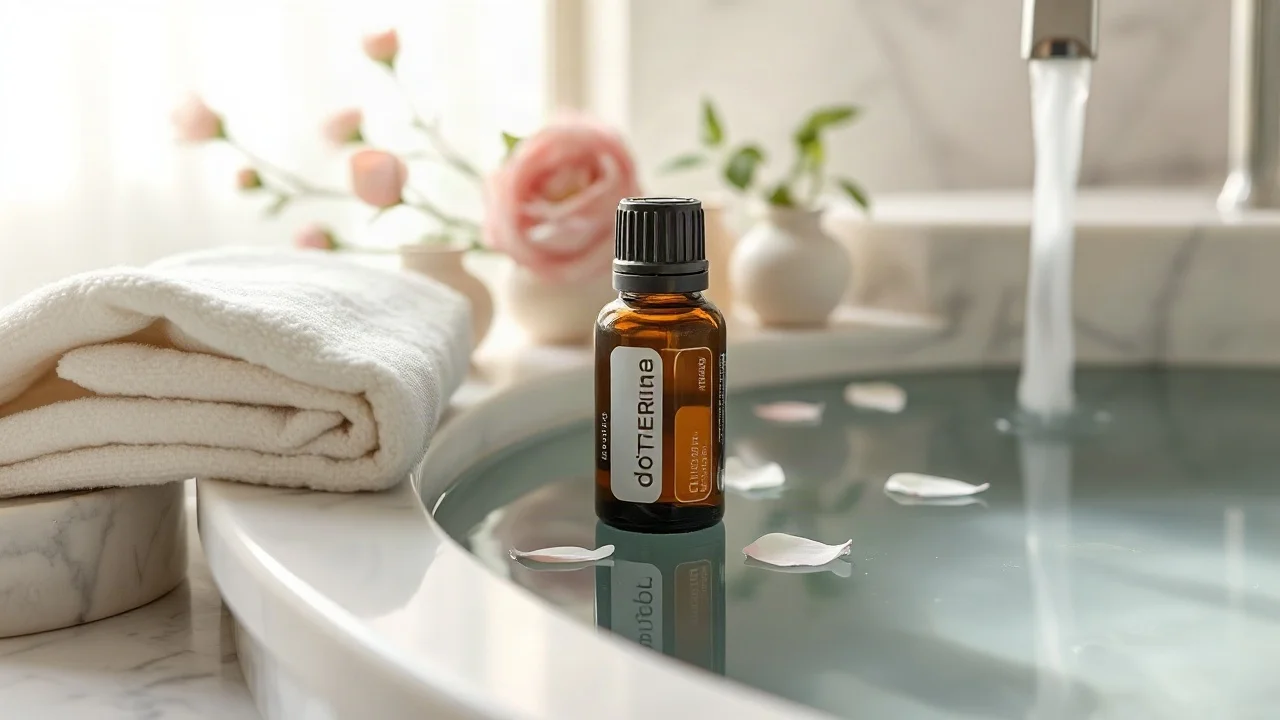 Rytuał spa z olejkami doTERRA do twarzy, nawilżenie