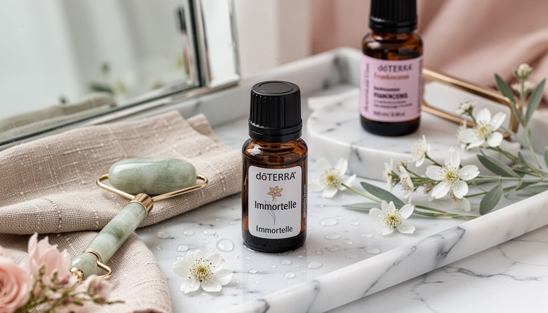 Routine visage doTERRA pour une peau lumineuse