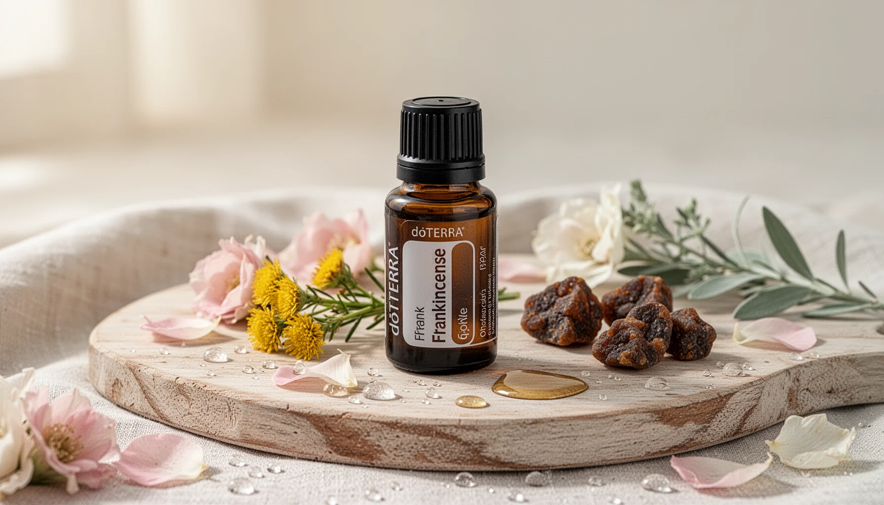 ترطيب الوجه بزيت اللبان من doTERRA