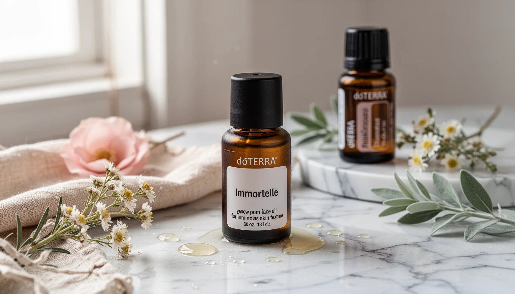 Yarrow Pom Face Oil for Luminous Texture