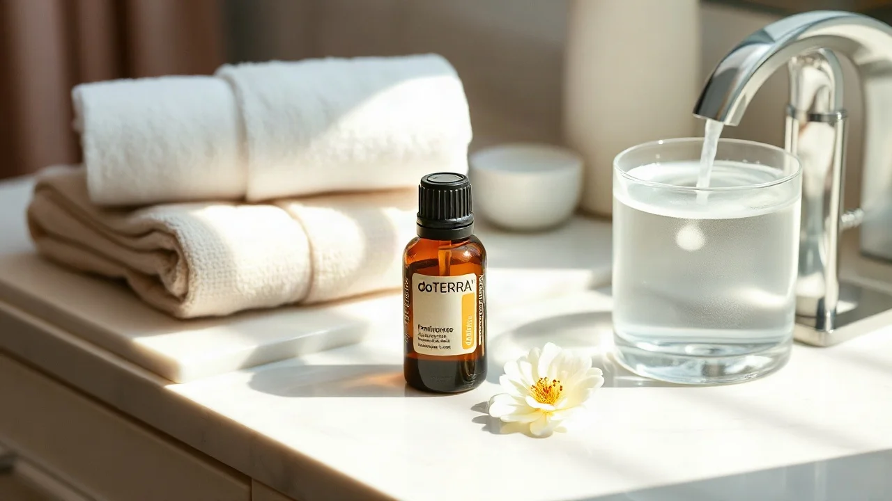 doTERRA Gesichtsöl Routine für strahlende Haut
