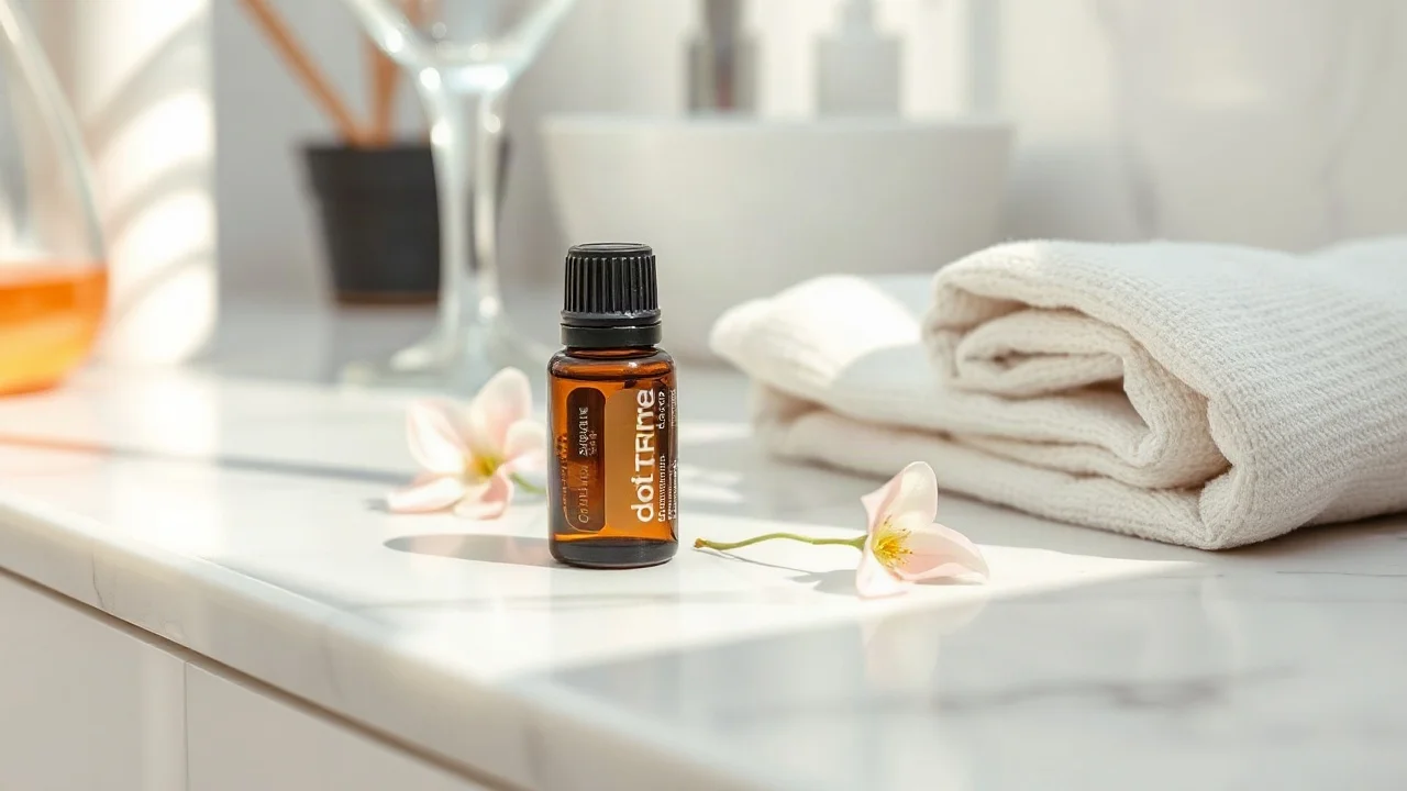 doTERRA Gesichtsöl Anwendung für glowy Skin