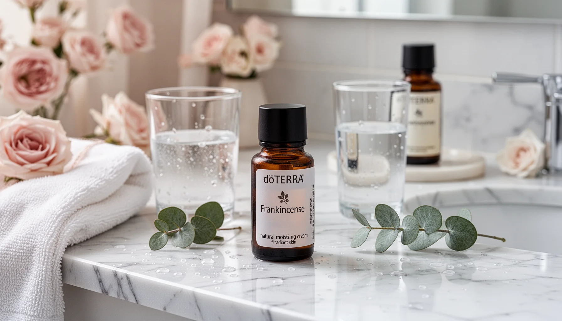 Crema hidratante natural doTERRA para piel radiante