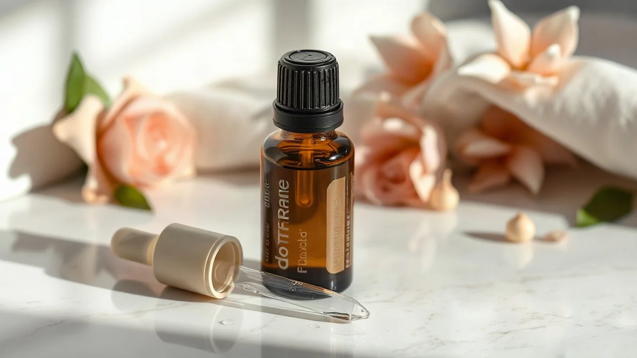 Huile visage botanique doTERRA, éclat et ridules