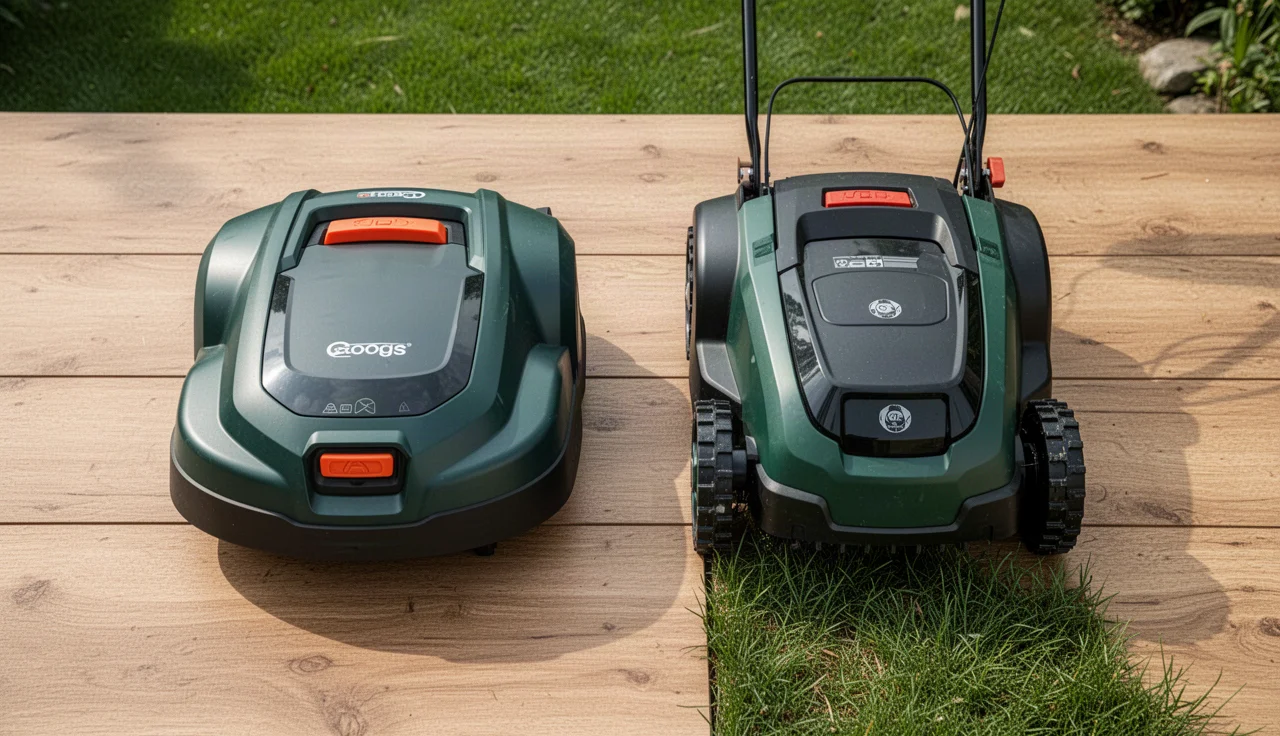 Robot Mower vs Regular Mower What to Pick