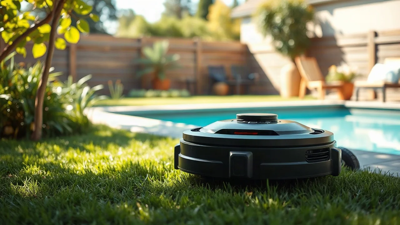 Meilleur robot tondeuse pour terrain en pente